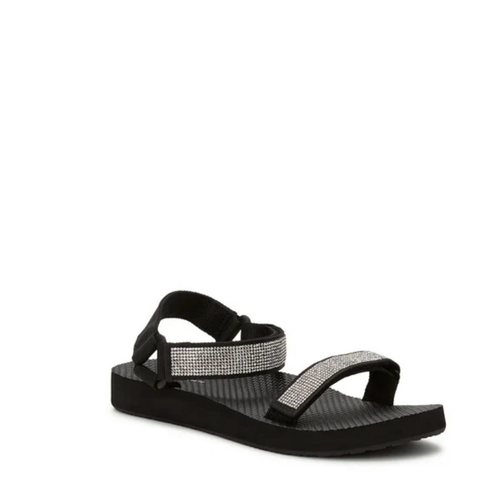 TIME AND TRU WOMEN’S EMBELLISHED NATURE SANDALS